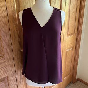 VINCE CAMUTO - V-Neck Drape Front Sleeveless Blouse - NEW, no Tag